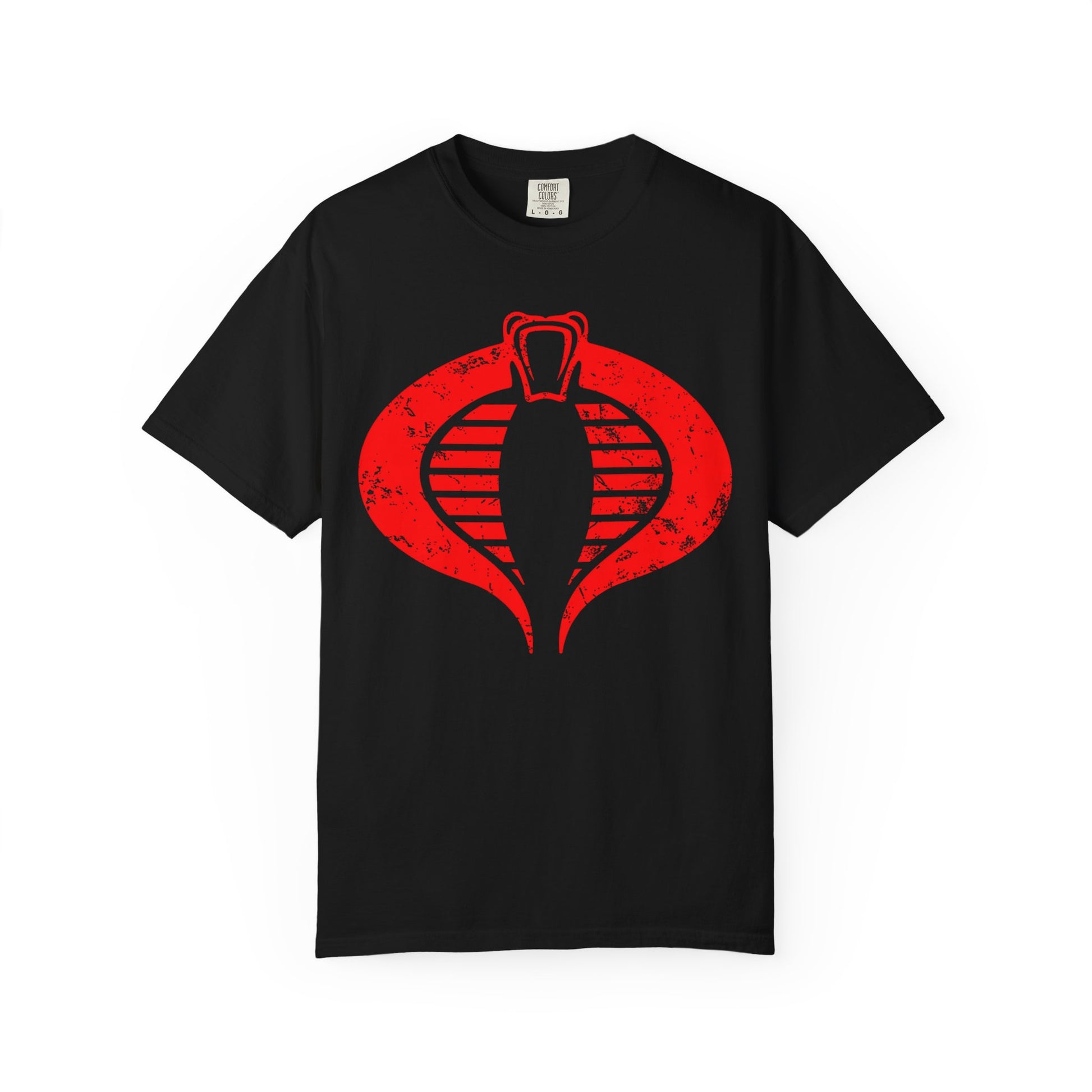 Cobra Command Shirt - Retro Unisex Garment-Dyed Tee, Vintage Style, Gamer Gift, Comic Con Apparel, Casual Wear, Unique T-Shirt
