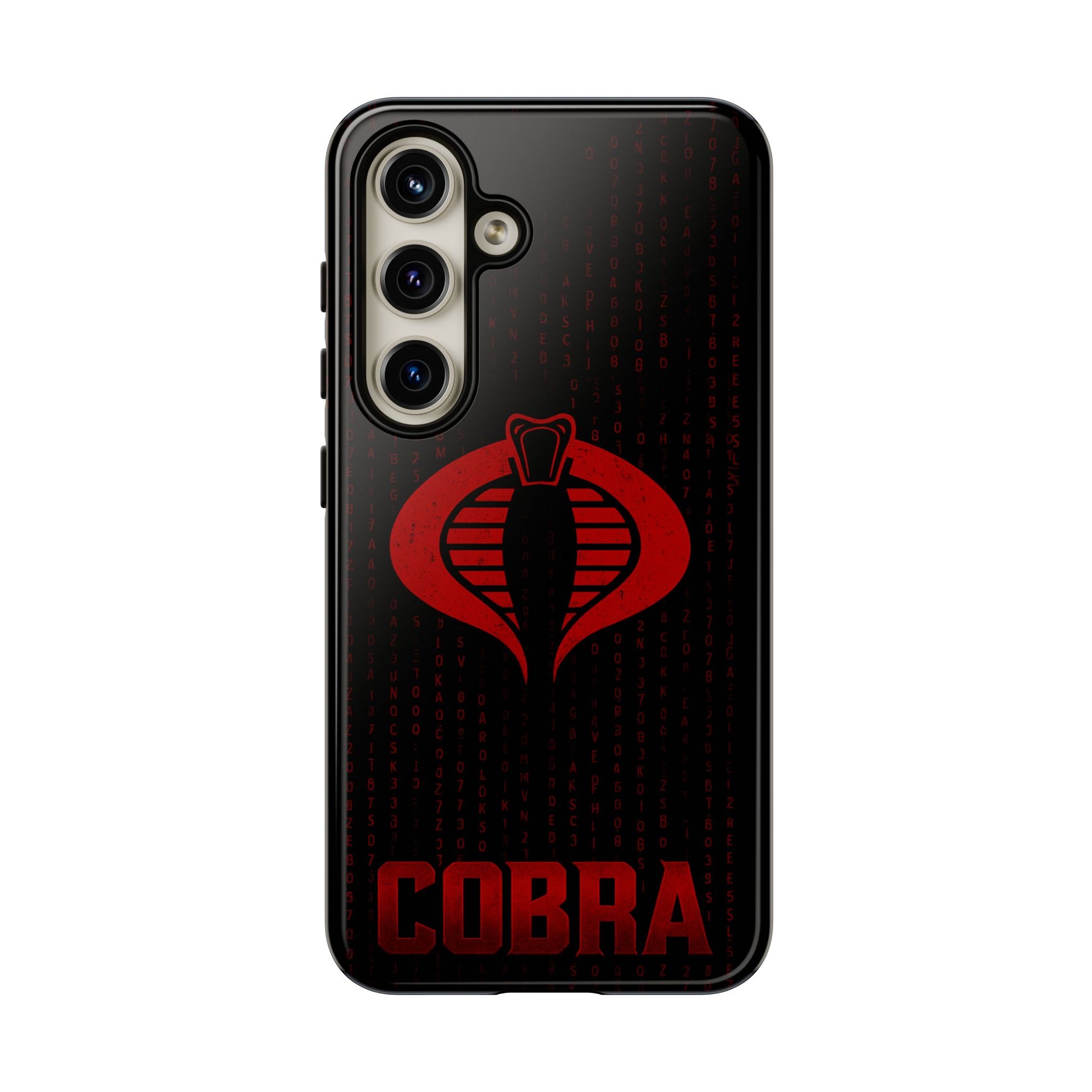 COBRA Themed Phone Case, Tough Cases for Electronics, Gift for Collectors, Geeky Tech Accessories, Personalized Mobile Cover