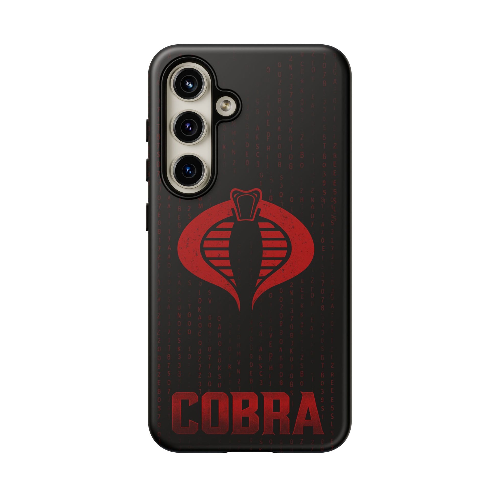 COBRA Themed Phone Case, Tough Cases for Electronics, Gift for Collectors, Geeky Tech Accessories, Personalized Mobile Cover
