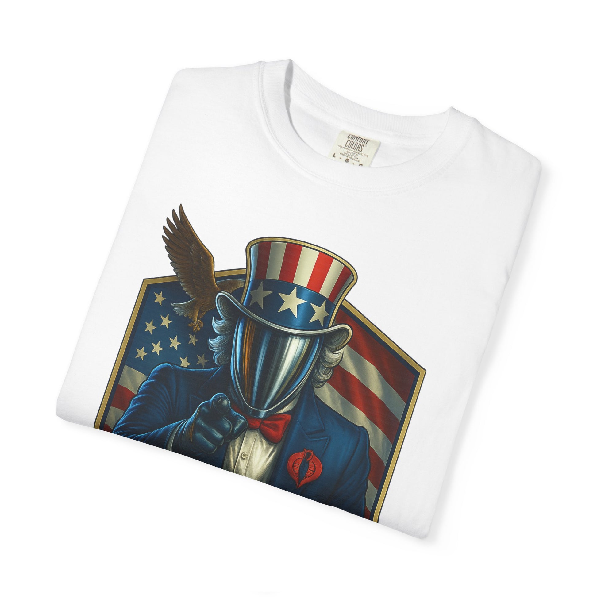 Patriotic Graphic Tee, Cobra Wants You T-shirt, Vintage Military Style Shirt, Unisex Casual Wear, Holiday Gift for Veterans
