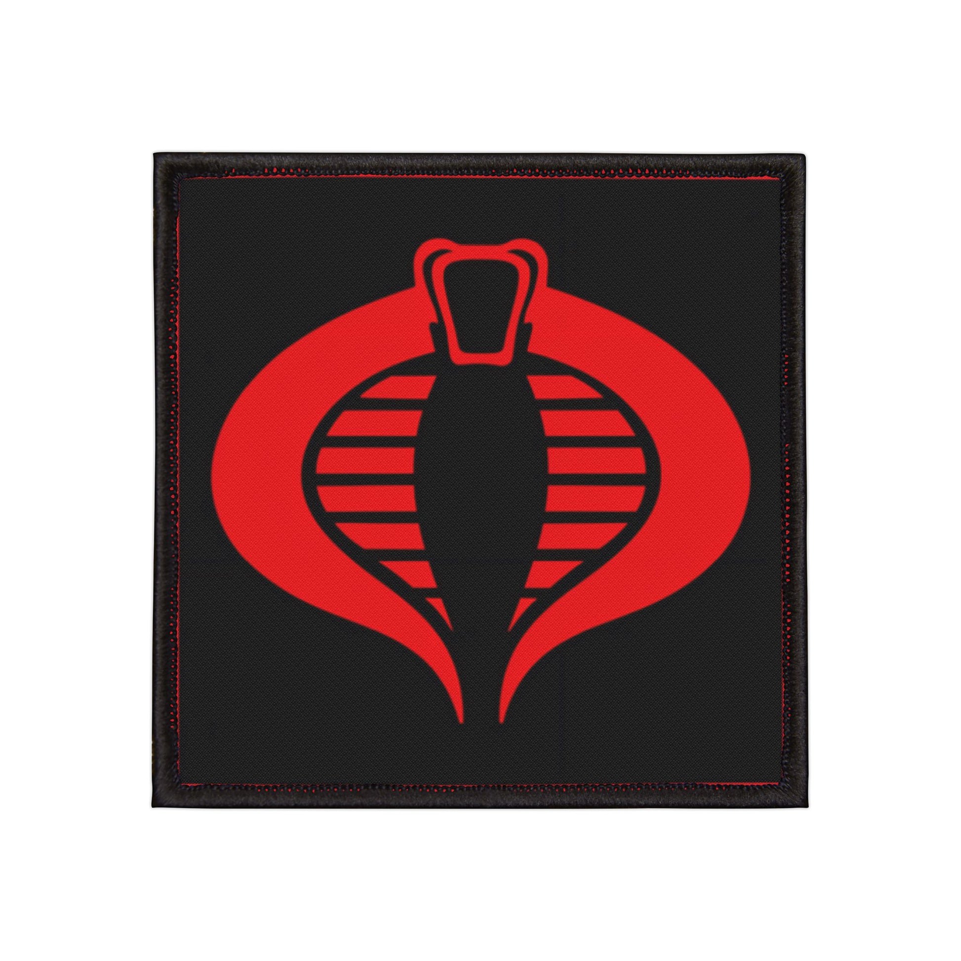 Vintage Cobra Iron-On Patch for Jackets, Customizable Embellishment, Retro Style, Unique Gift, DIY Fashion Decor