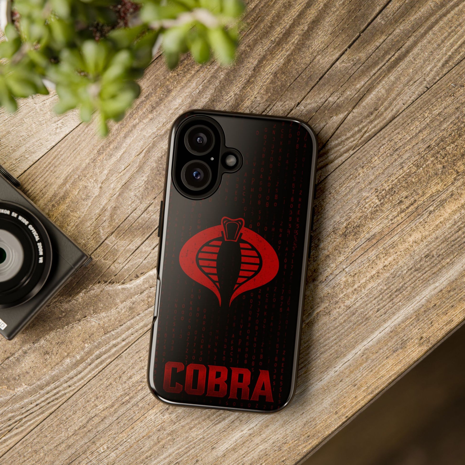 COBRA Themed Phone Case, Tough Cases for Electronics, Gift for Collectors, Geeky Tech Accessories, Personalized Mobile Cover