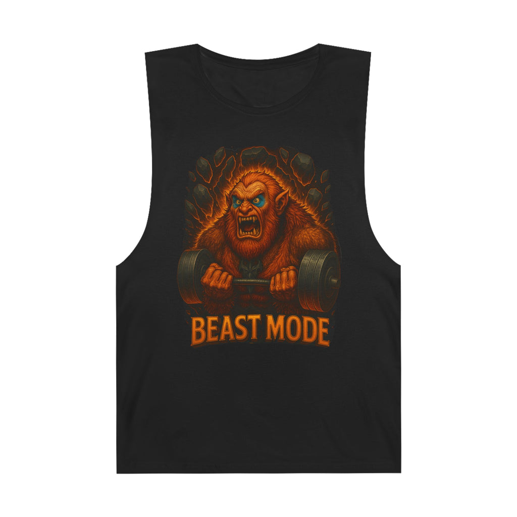Beast Mode Unisex Tank Top, Gym Wear, Fitness Apparel, Workout Gear, Motivational Exercise Tees, Strength Training Shirt
