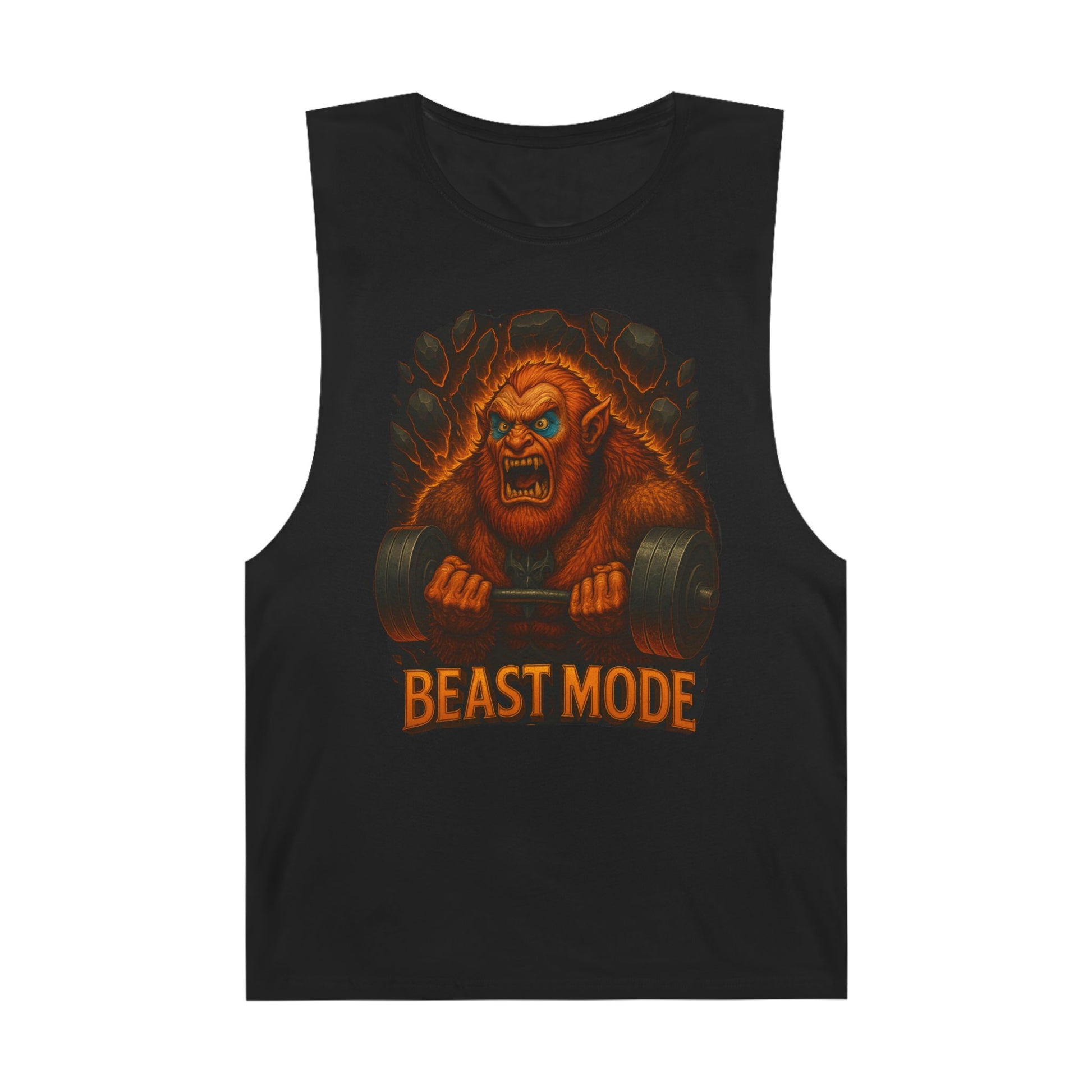 Beast Mode Unisex Tank Top, Gym Wear, Fitness Apparel, Workout Gear, Motivational Exercise Tees, Strength Training Shirt